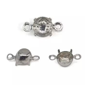 4AR2046 Цап для страз пришивной, 5 мм, 10 шт/упак, Astra&amp;Craft (никель)