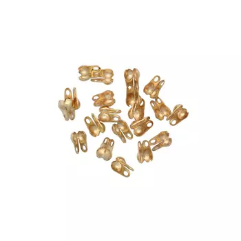 4AR220 Зажим для узла 2,4мм, 20/упак, Astra&amp;Craft (Золото)
