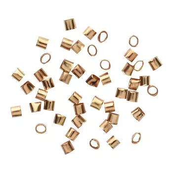 4AR229 Кримп 2мм, 50шт/упак, Астра (Золото)