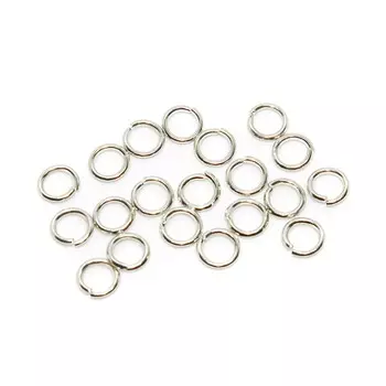 4AR241/242/243 Кольцо соединительное 0,9*6мм, 50шт/упак, Астра (Никель)