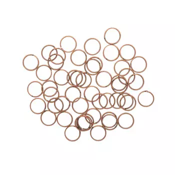 4AR250/251/252 Кольцо соединительное 0,9*12мм, 50шт/упак, Астра (Медь)