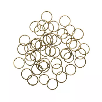4AR250/251/252 Кольцо соединительное 0,9*12мм, 50шт/упак, Астра (Латунь)