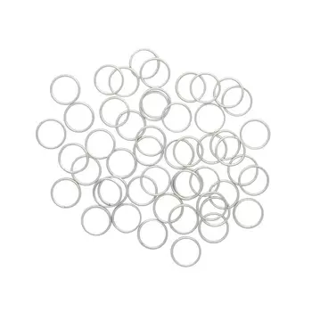 4AR250/251/252 Кольцо соединительное 0,9*12мм, 50шт/упак, Астра (Никель)