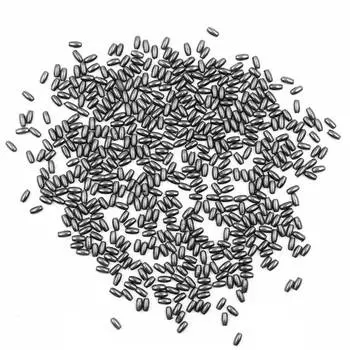 4AR293/294 Бусины жемчуг, пластик 3*6мм, 15гр/упак, Astra&amp;Craft (J527 Темно-серый)