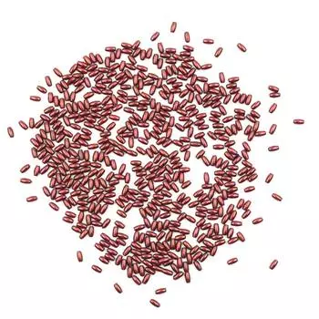 4AR293/294 Бусины жемчуг, пластик 3*6мм, 15гр/упак, Астра (J533 Винный)