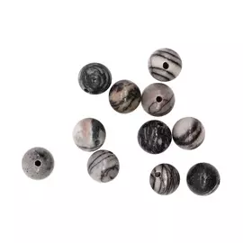 4AR319 Бусины Яшма Пикассо 8мм, 12шт/упак, Астра