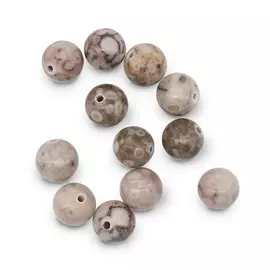 4AR322 Бусины Яшма 8мм, 12шт/упак, Астра