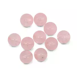 4AR326 Бусины розовый кварц 10мм, 10шт/упак, Астра