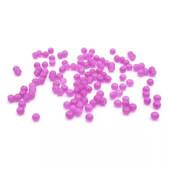 4AR349/1 Бусины стеклянные Candy 3мм, 120(+/5)шт/упак, Астра (2 нежно-розовый)