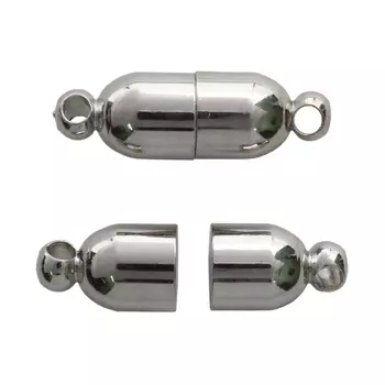 4AR355 Замок магнитный 6*19мм, 2шт/упак, Астра (Никель)