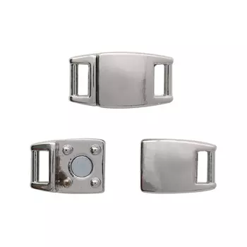 4AR362 Замок магнитный накладной (внешнее крепление) 12*19мм, 2шт/упак, Astra&amp;Craft (Никель)