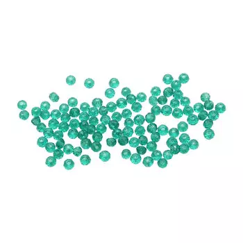 4AR365/368 Бусины хрустальные 1*2мм, 100шт/упак, Астра (44 Малахитовый)