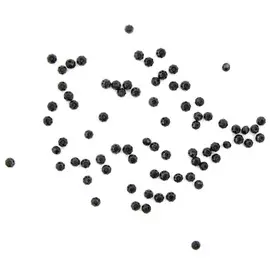 4AR365/368 Бусины хрустальные 1*2мм, 100шт/упак, Астра (404 Черный)