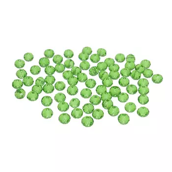 4AR369/372 Бусины хрустальные 2*3мм, 75шт/упак, Astra&amp;Craft (422 Зеленый)
