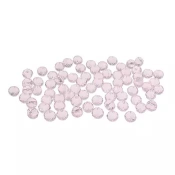 4AR369/372 Бусины хрустальные 2*3мм, 75шт/упак, Astra&amp;Craft (Розовый)