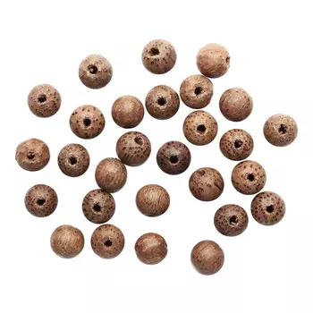 4AR393 Бусины кокосовое дерево, 14мм,18гр/упак, Astra&amp;Craft
