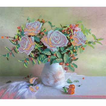 50015 Набор для вышивания бисером Astrea ''Не с того поля ягодки', 36х31 см