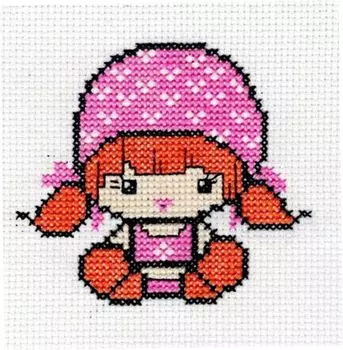 5001 Набор для вышивания 'Бэби' 9х9 см