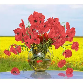 50048 Набор для вышивания бисером Astrea 'Настроение лета', 40х36 см