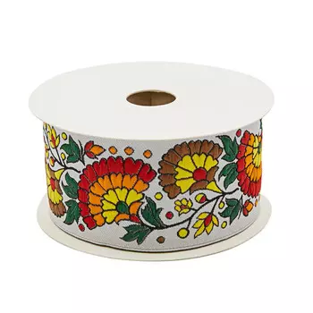 50134 Тесьма жаккардовая 50мм*10м (V2)