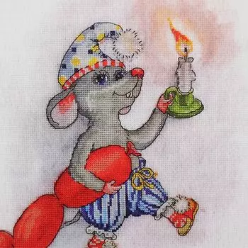 5016 Набор для вышивания Alisena 'Ночная охота', 26*26 см