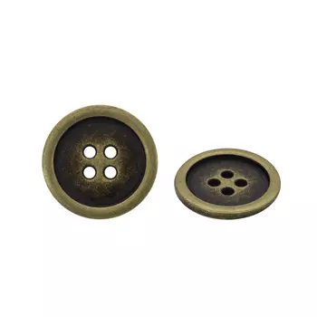 50192/4 Пуговица д-27мм. мет.лат.