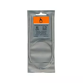 50204 Спицы круговые алюминий 2,75мм*80см PONY