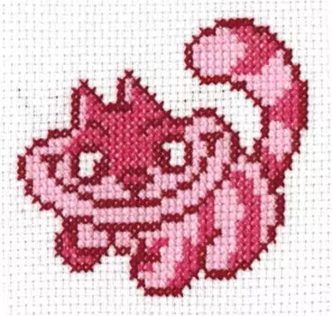 5023 Набор для вышивания 'Котофей' 8х8 см
