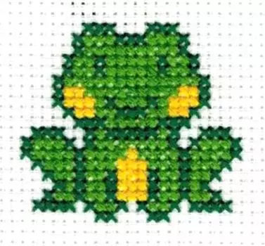 5029 Набор для вышивания 'Квакушка' 5х5 см