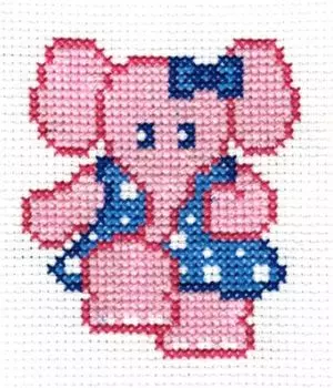 5033 Набор для вышивания 'Лада' 7х8 см