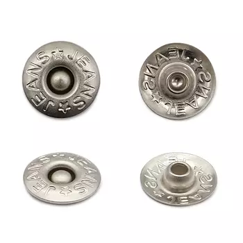 50490 Хольнитен д-11мм. серебр. 'JEANS' ГР