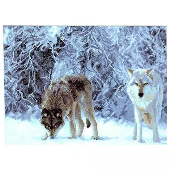 506 Набор для вышивания 'Чарівна Мить' 'Сквозь чащу', 39*28,5 см