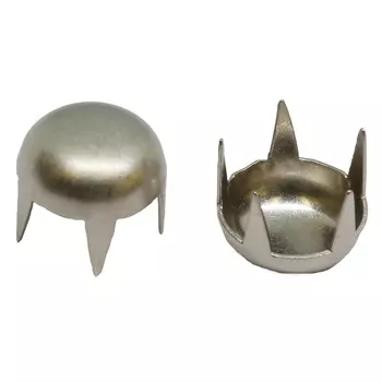 50830 Украшение д-9мм сереб. с шипами