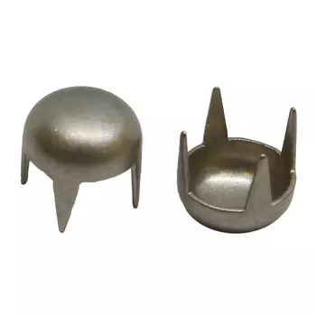 50833 Украшение д-6мм сереб. с шипами