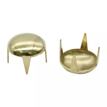 50845 Украшение д-12мм золот. с шипами