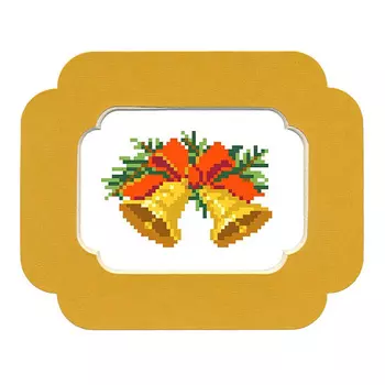 50/БП Набор для вышивания с бисером и паспарту