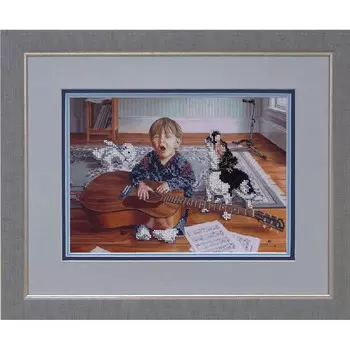 51110 Набор для вышивания бисером Краса и творчество 'Репетиция' 27,5*20 см