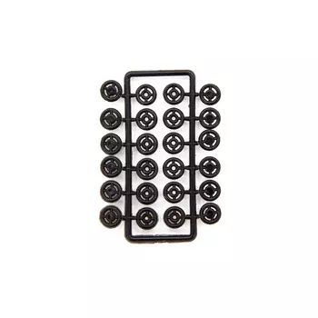 512101 Кнопки для легких тканей, 12 компл., черный Hobby&amp;Pro