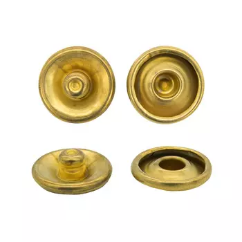 51894/28 Кнопка клямерная, золото ГР