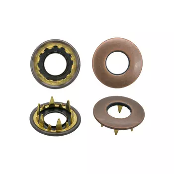 52016/17 Кнопка клямер. медь