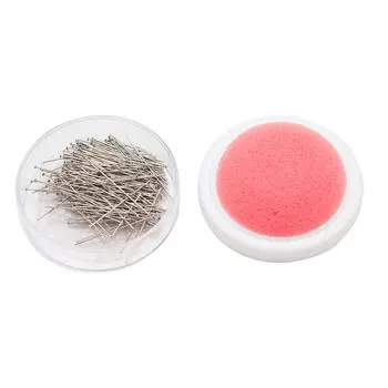 52701 Булавки-гвоздики наметочные 0,60мм/34мм, сталь, 20г PONY