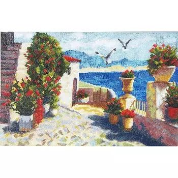 528 Набор для вышивания Чарiвна Мить 'Крымская набережная' 33.5*21см