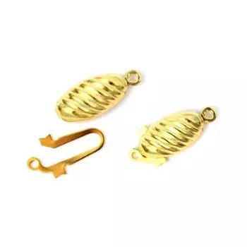 52-GD082 Замок декоративный, 21*9 мм, упак./5 шт., Astra&amp;Craft (золото)