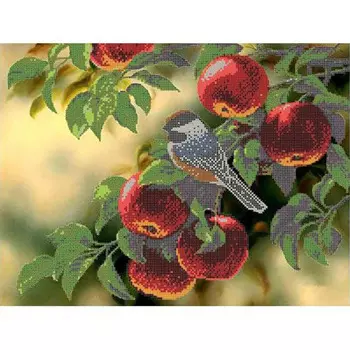 53114 Набор для вышивания бисером Astrea 'Молодильные яблочки', 40х30 см