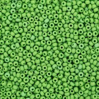 (53230С) 331-19001-10/0 Бисер непрозрачный с покрытием 10/0, круг.отв., 20гр Preciosa