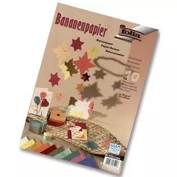 53231009 Бумага банановая, 35 г/м², 23*33 см, упак./10 листов, Folia