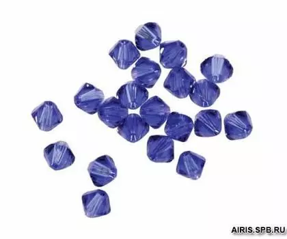 5328/E Бусины, цветные, 4 мм, упак./50 шт., Swarovski (sapphire)