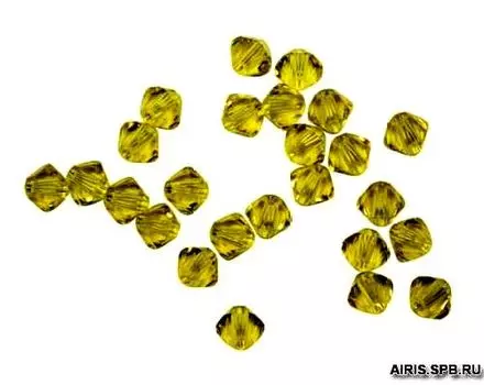5328/E Бусины, цветные, 4 мм, упак./50 шт., Swarovski (olivine)