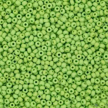 (53310С) 331-19001-10/0 Бисер непрозрачный с покрытием 10/0, круг.отв., 20гр Preciosa