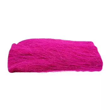 53435 Волокно сизаля 40г фуксия